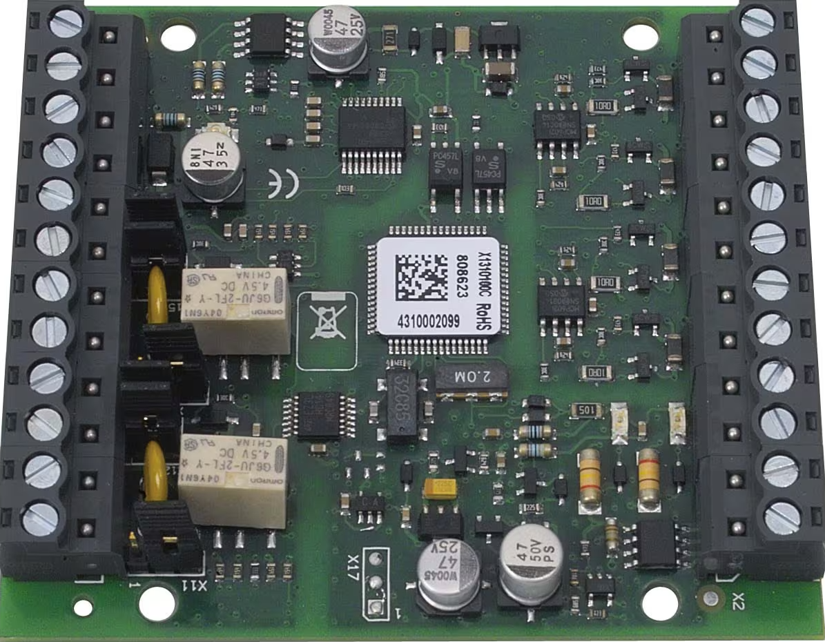 Transponder 4 zonas + 2 salidas según norma EN54